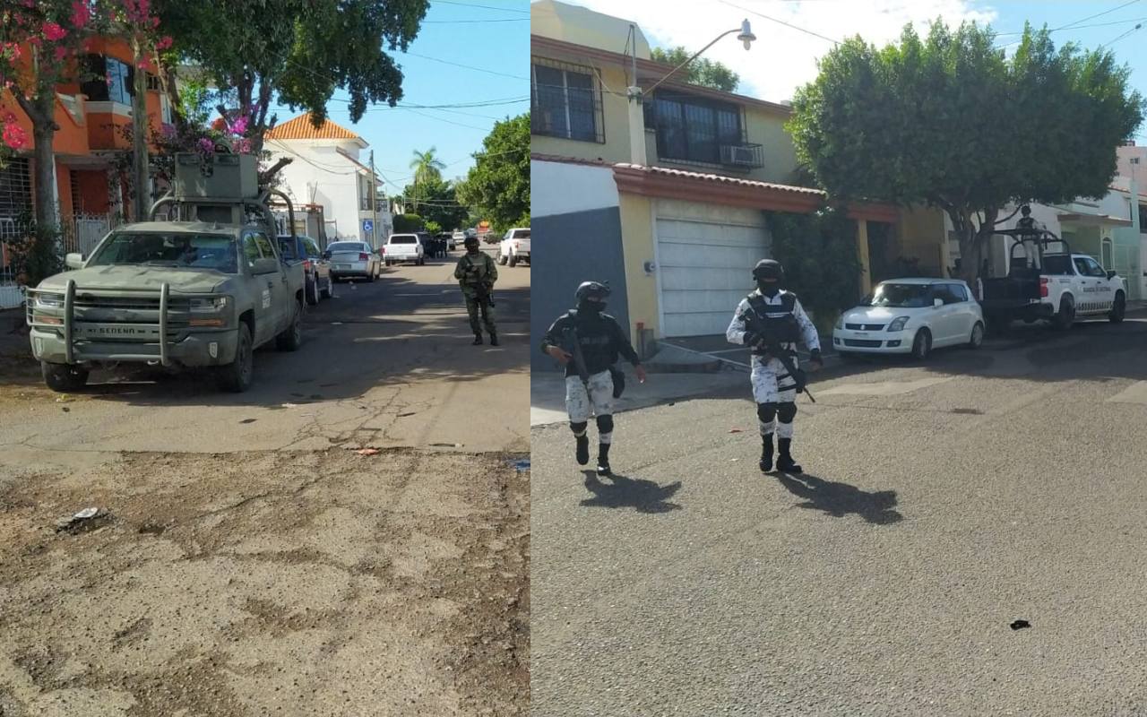 Aseguran arsenal y vehículos en salón de fiestas de la colonia Nuevo  Culiacán