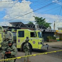 Sujetos le prenden fuego a un negocio de Sushi en Culiacán