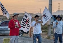 Manifestantes bloquean acceso a construcción de planta de fertilizantes en Topolobampo