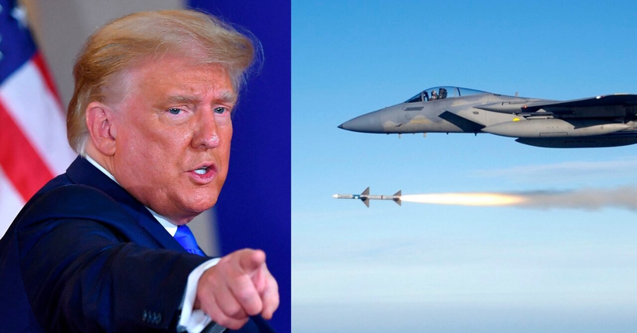 trump aviones de guerra