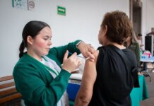 Continúa la jornada de vacunación en el Ayuntamiento de Culiacán